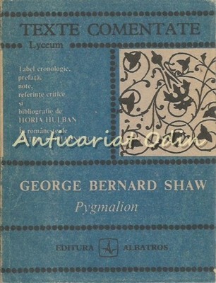 Pygmalion - George Bernard Shaw foto mare Pygmalion - George Bernard Shaw foto mare