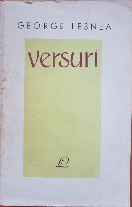 VERSURI - George Lesnea