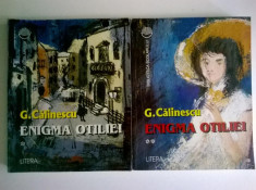 George Calinescu ? Enigma Otiliei {2 volume} foto