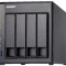 NAS Qnap TS-431X-2G, 4 Bay-uri, Dual Core, 1700 MHz, 2 GB DDR3 (Negru)