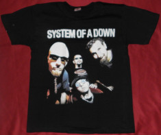 Tricou System Of A Down - Band ,calitate 180 grame,tricouri formatii rock foto