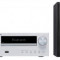 Micro Sistem Audio Pioneer X-HM26 S, CD/Mp3 Player, USB, Aux In, FM radio, telecomanda, 2 x 15 W (Negru/Argintiu)