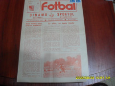 Program Dinamo - Sportul Stud. foto