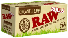 Foite RAW ORGANIC HEMP IN ROLA 5m foto