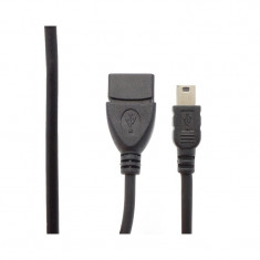 Cablu MicroUSB - OTG (Negru) foto
