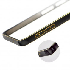 Bumper Aluminiu SAMSUNG Galaxy S6 (Negru) foto