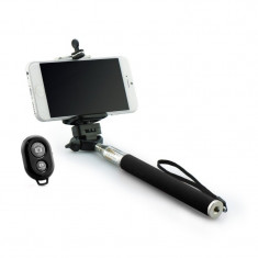 Selfie Stick Universal cu Bluetooth (Negru) Blun foto