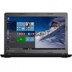 Laptop Lenovo IdeaPad 100-15 15.6 inch Intel Core i3-5005U 2Ghz 4GB DDR3 500GB HDD Windows 10 Black Renew foto