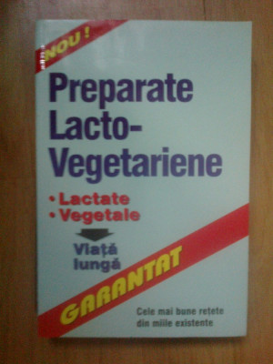 d9 Preparate lacto-vegetariene foto