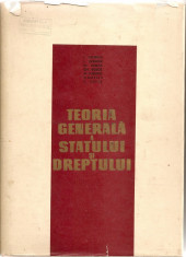 CETERCHI / DEMETER / s.a. - TEORIA GENERALA A STATULUI SI DREPTULUI foto