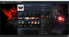 Cont Steam 1350 Games ! Pret negociabil ! foto