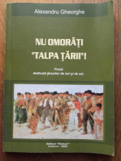 NU OMORATI TALPA TARII,2005- ALEXANDRU GHEORGHE //LEGIONARI,ANTONESCU... foto