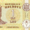 MOLDOVA ? bancnota ? 1 Leu ? 2005 ? P-8f ? UNC ? necirculata