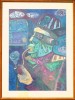 Tablou Radu Mihai Ignat, Tempera pe Hartie, 67x47 cm, 2015, Semnat, Inramat