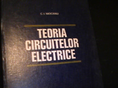 TEORIA CIRCUITELOR ELECTRONICE-C. I. MOCANU-861 PG A 4- foto