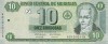 NICARAGUA █ bancnota █ 10 Cordobas █ 2002 █ P-191 █ UNC █ necirculata