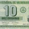 NICARAGUA █ bancnota █ 10 Cordobas █ 2002 █ P-191 █ UNC █ necirculata