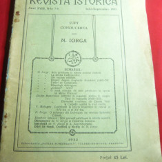 N.Iorga - Revista Istorica -iulie-sept. -1932