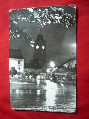 Ilustrata Sibiu - Piata Republicii , circ. 1964 foto