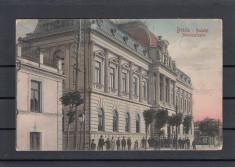 BRAILA PALATUL ADMINISTRATIV CIRCULATA 1908 UPU foto