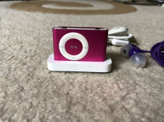 Ipod shuffle 2nd gen 1gb+dock Apple+casti Philips in ear,baterie 10ore vol max foto