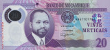 MOZAMBIC █ bancnota █ 20 Meticais █ 2017 █ P-149 █ POLIMER █ UNC █ necirculata