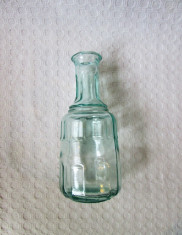 Sticla veche romaneasca, celebra butelca, sticla de colectie, masura veche foto