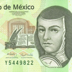 MEXIC █ bancnota █ 200 Pesos █ 2008 █ P-125 █ SERIE M █ UNC █ necirculata