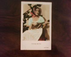 Fotografie interbelica, reprezentand-o pe actrita americana Dolores Del Rio foto