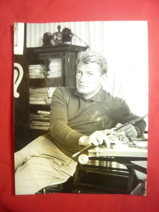 Fotografie a actorului Jean Marais - Pfoto Unifrance ,film/cliseu Ph.R.Doumic