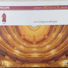 BOOKLET DE PREZENTARE A EDITIEI COMPLETE MOZART PE 180 DE CD-URI(PHILIPS/LB FRA)