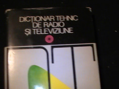 DICTIONAR TEHNIC DE RADIO SI TV-480 PG- foto