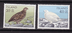 Islanda 1965 fauna pasari MI 388-89 MNH w51 foto