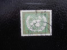 GERMANIA-ONU- COMPLET-STAMPILAT foto