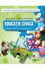 Educatie civica cls 4 sem.1+ sem.2 + CD - Tudora Pitila, Cleopatra Mihailescu foto