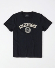 Tricou Abercrombie &amp;amp; Fitch navy mas L-REDUCERE FINALA!! foto