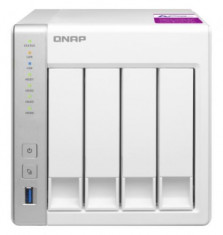 NAS Qnap TS-431P2-1G, 4 Bay-uri, Gigabit, Annapurna Labs AL-314, Quad-core, 1.7 GHz, 1GB, DDR3 (Alb) foto