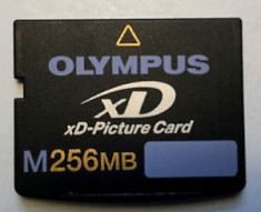 OLYMPUS XD card capacitate 256MB foto