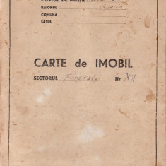 Carte de imobil 1958, de colectie_Secția 2 Militie Braila