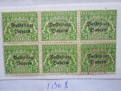 GERMANIA BAVARIA BLOC=MH foto