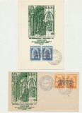 Romania Exil 1957 erori rarisime FDC plic &amp;cpi Stefan Cel Mare sursarj ranversat, Romania de la 1950, Istorie