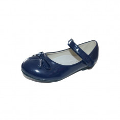 Pantofi eleganti pentru fetite MRS M26, Bleumarin foto