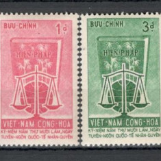 Vietnam de Sud.1963 15 ani Declaratia drepturilor omului SV.298