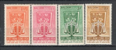Vietnam de Sud.1963 15 ani Declaratia drepturilor omului SV.298 foto