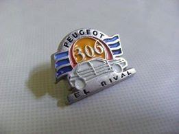 Vand insigna Peugeot 306,el rival,insigna vintage perfecta,Insigna Vintage auto foto