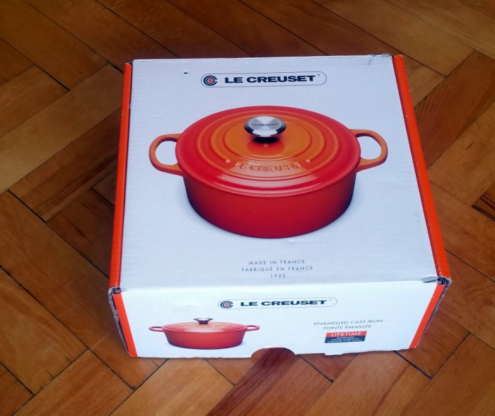 Tigaie le creuset pret