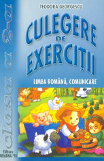 Culegere de exercitii - Limba romana, comunicare - cls. A II-a foto