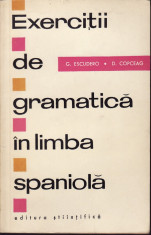Exercitii de gramatica in limba spaniola foto