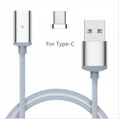 Cablu date si incarcare USB Magnetic Type C foto