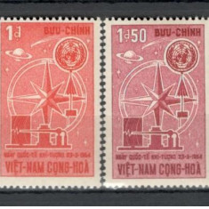 Vietnam de Sud.1964 Ziua mondiala a meteorologiei SV.301